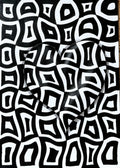 Geometric Abstract Drawing — Original Handmade Artwork