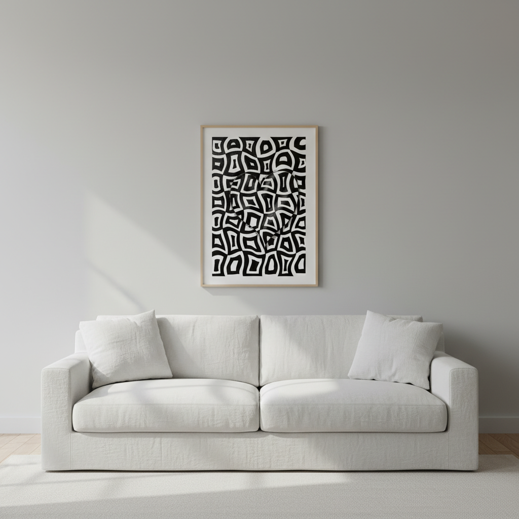 Geometric Abstract — Yeni Oda Görseli