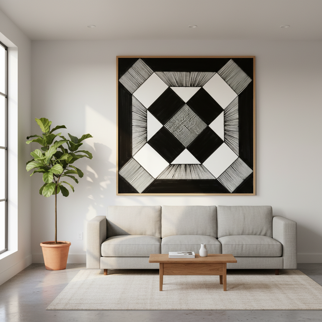 String Art — Oda Ortamı